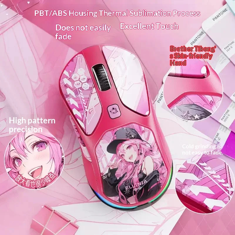 NEW LINGBAO M7 90g PAW3311 Tri - Gaming Console Buttons ulasan dan harga