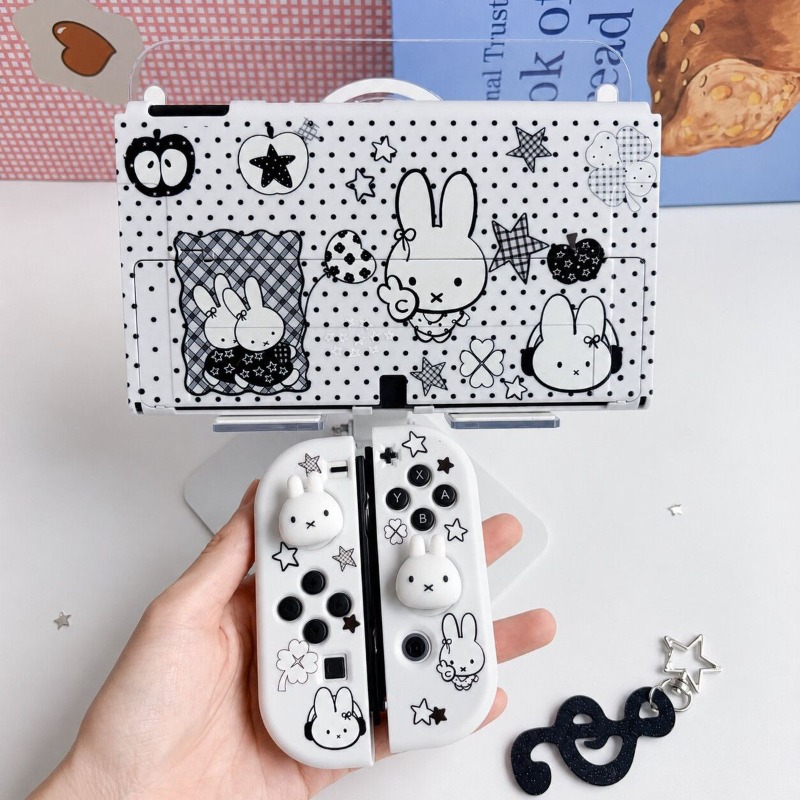 Cute Miffy Protective Case for - Gaming Console In Tv ulasan dan harga