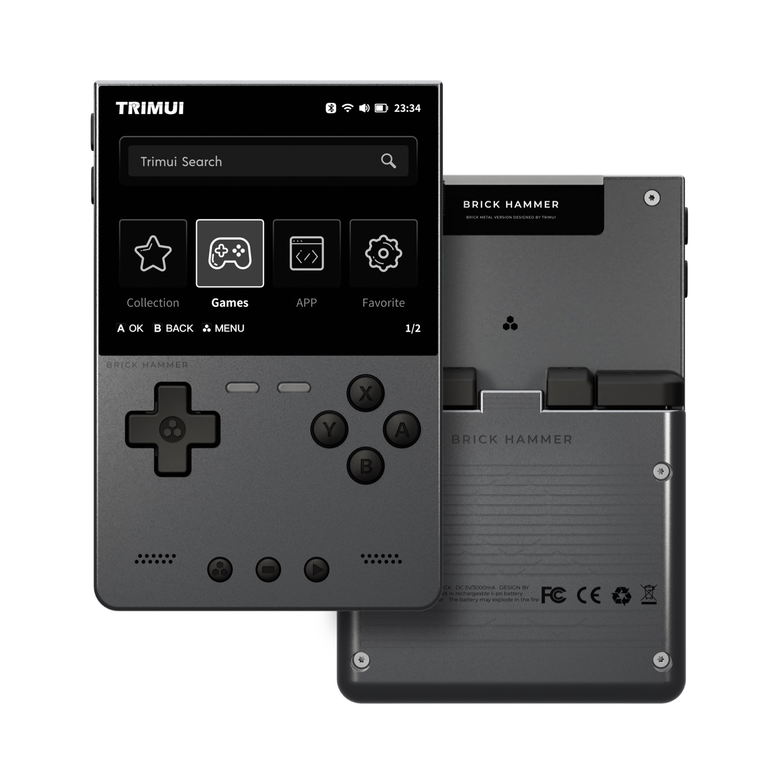 TRIMUI BRICK HAMMER Retro Hand - Gaming Console For Phone ulasan dan harga